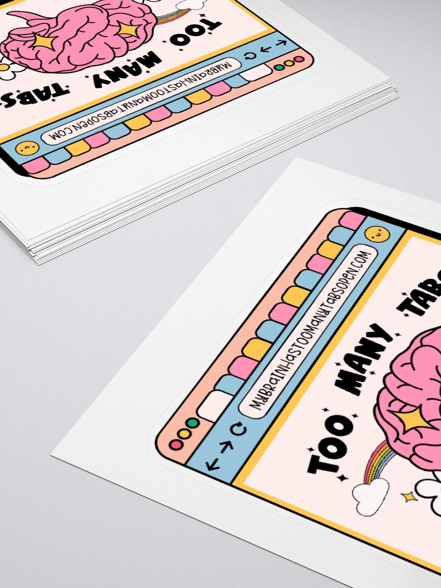 Too Many Tabs Sticker product image (8)