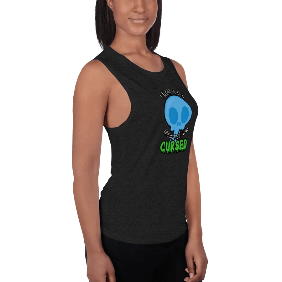 All I Got Was Cursed - Mage - Women's Style Muscle Tank product image (5)