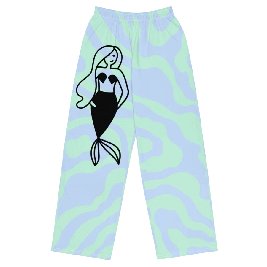 Mermaid design - Wide-Leg Pants product image (3)
