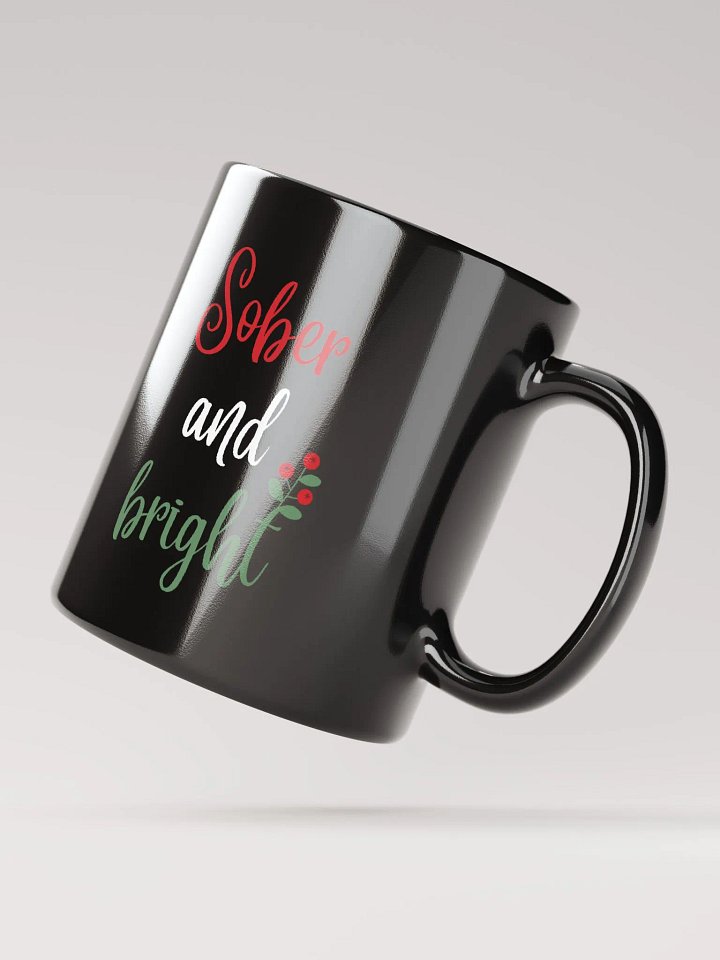 Sober & Bright - Sobriety Christmas Mug product image (4)