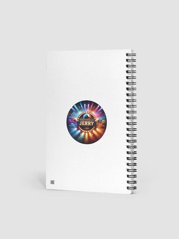 Theatrically Jerry "Stage Lighting, It's A Real Turn-On" Spiral Notebook product image (2)