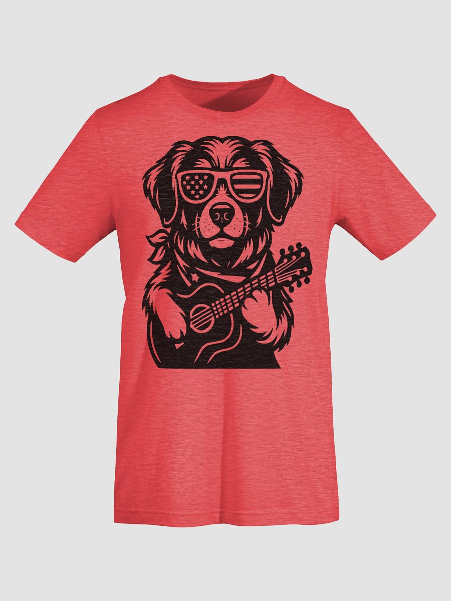 Patriotic Pup Rock Tour Look | Border Collie T-Shirt product image (7)