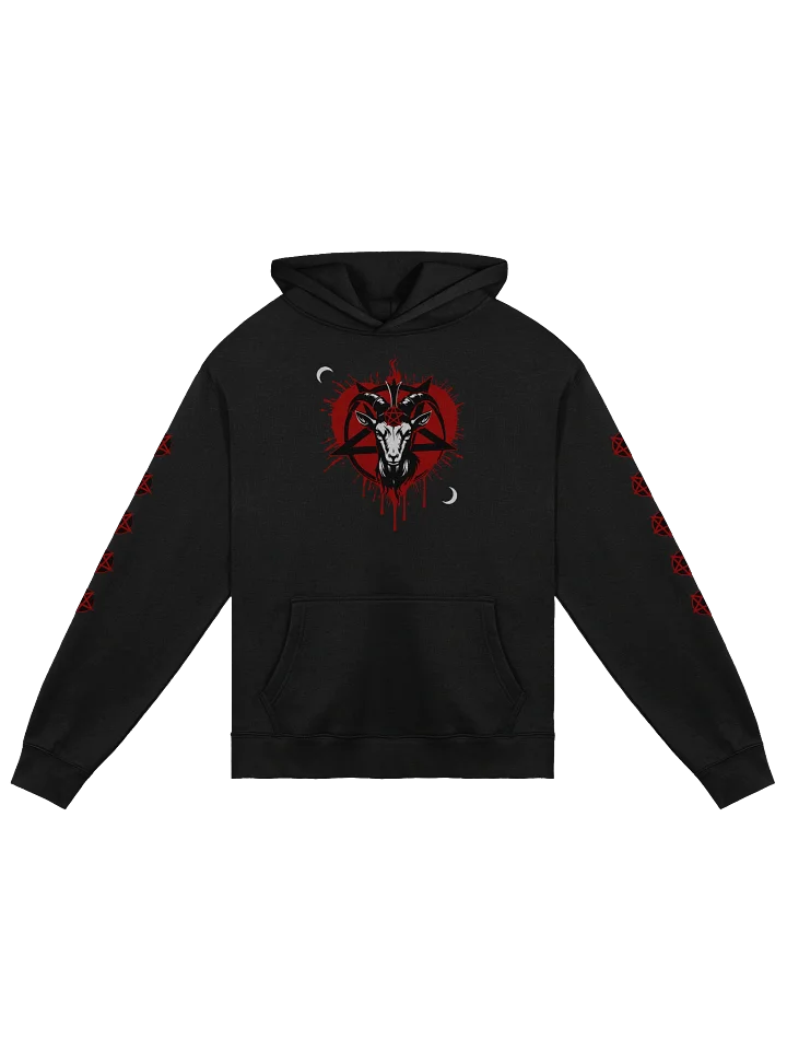 Baphomet Defiant Illumination Unisex Premium Hoodie product image (1)