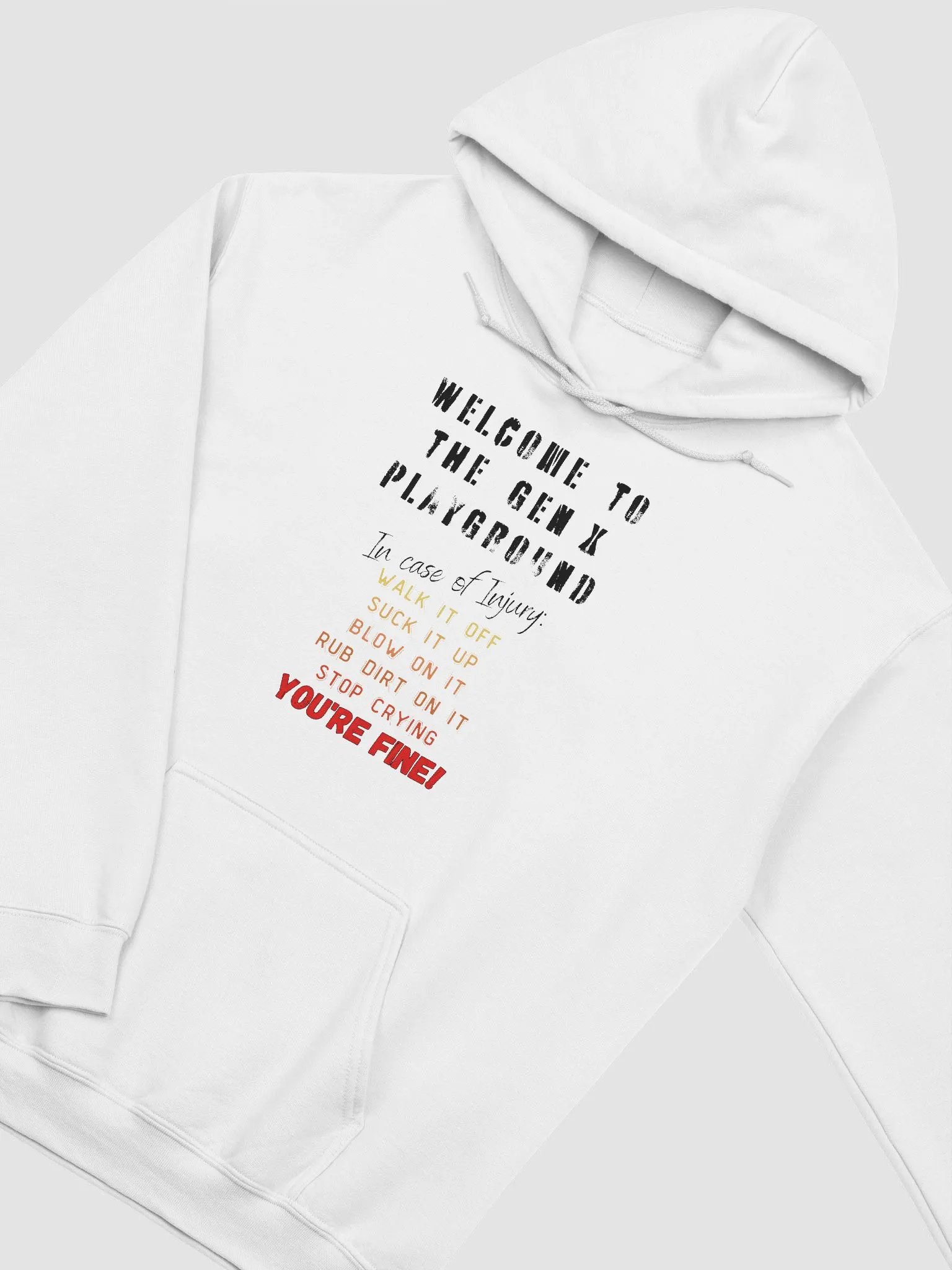 Welcome To The GEN X Playground - HOODIE product image (2)