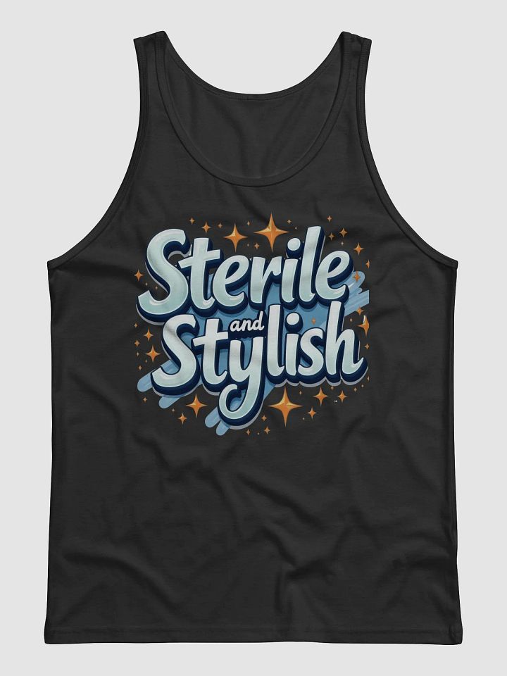 Starry Script Tank: Sterile and Stylish product image (5)