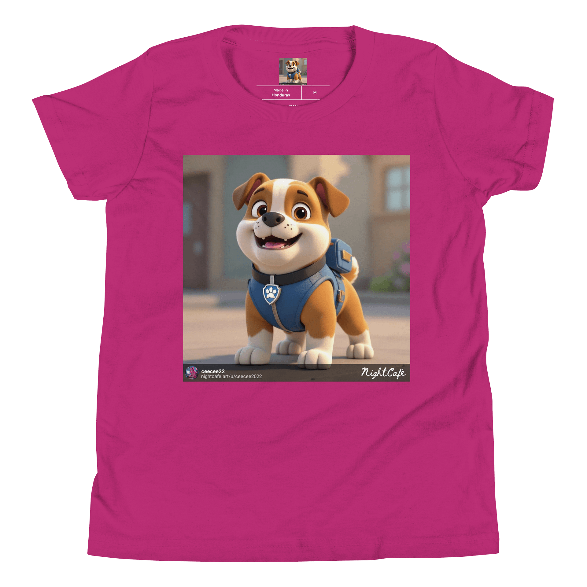 Joyful Pup Youth T-Shirt product image (4)