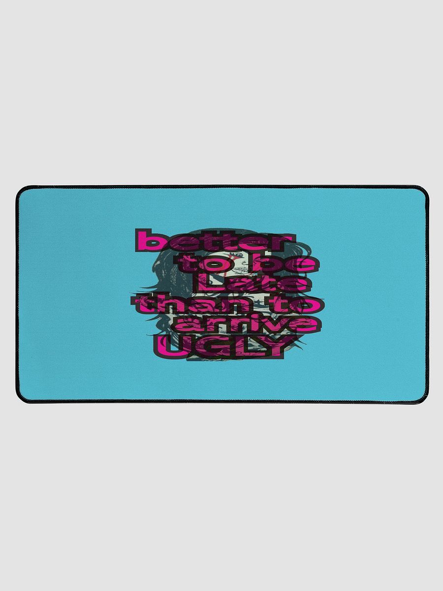 Fashionably Late | Desk Mat product image (1)