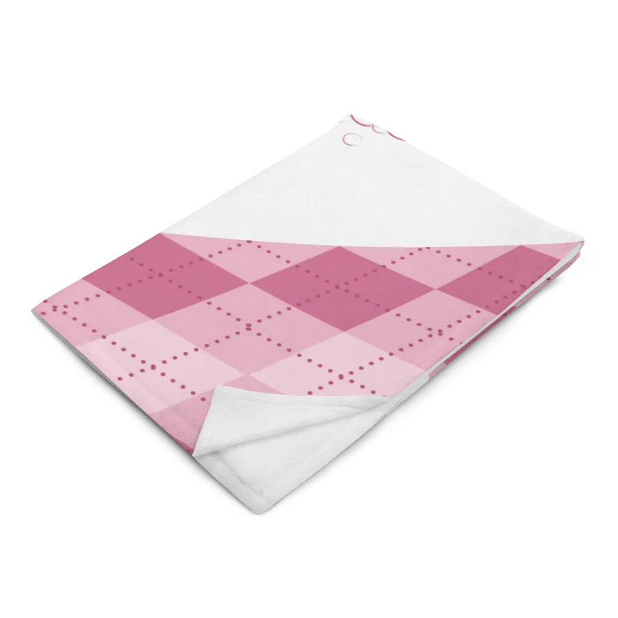 Pink And White Axolotl Blanket product image (3)