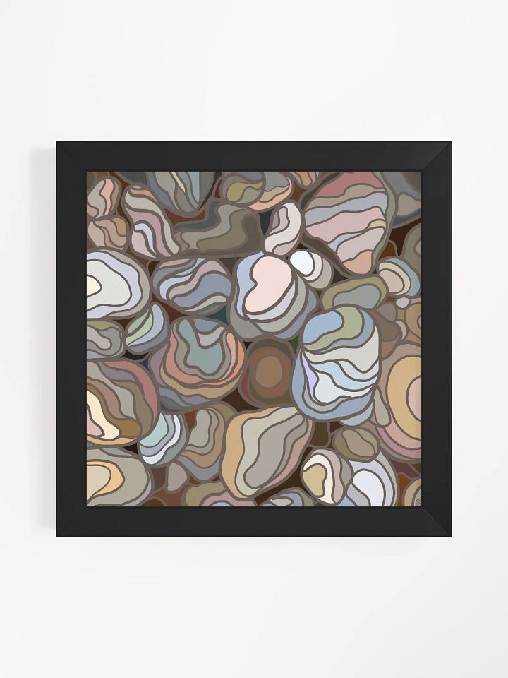 Earthly Harmony Framed Matte Poster - Stones No. 3 product image (15)