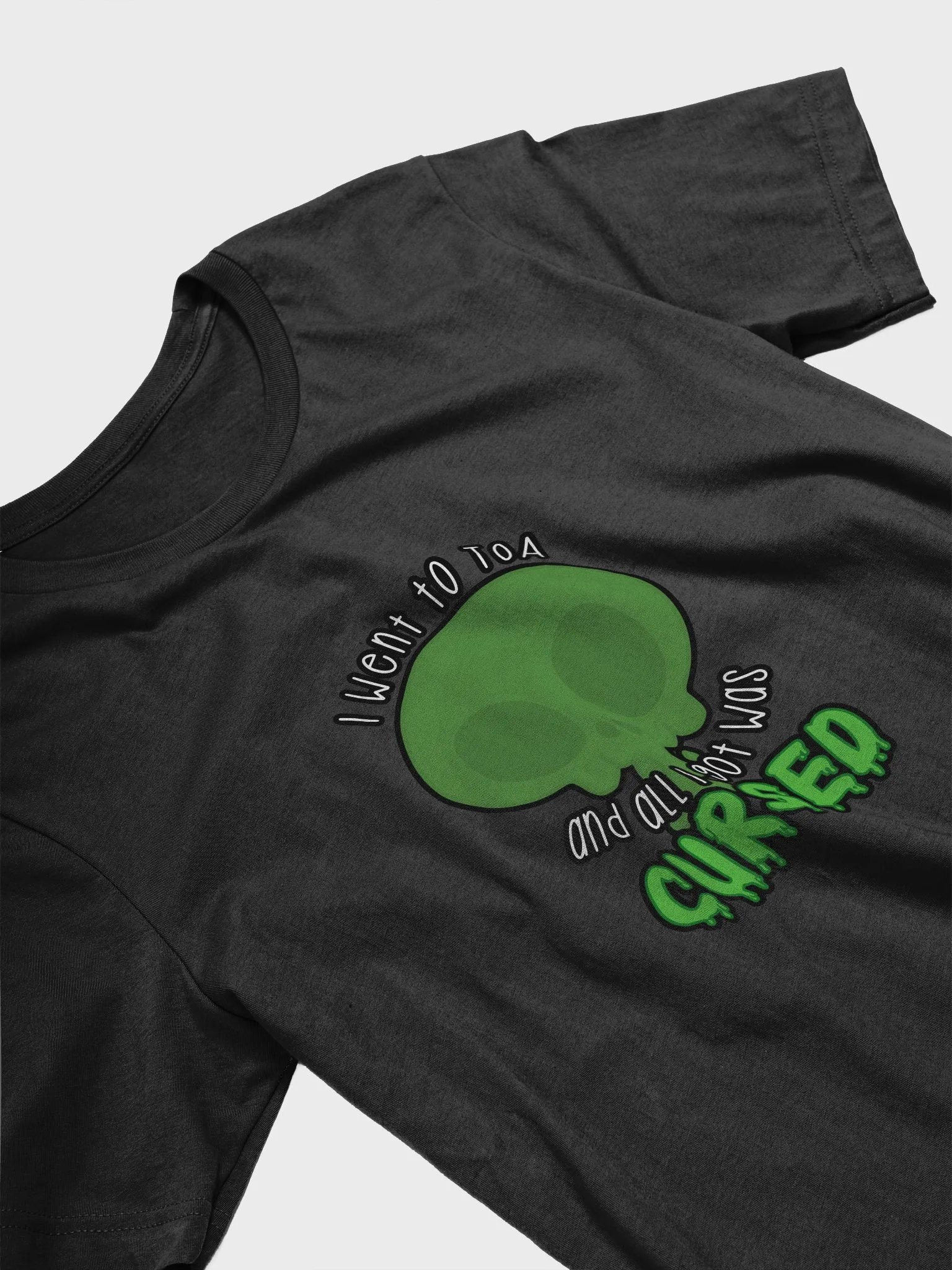 All I Got Was Cursed - Hunter - Unisex Style Tee product image (3)