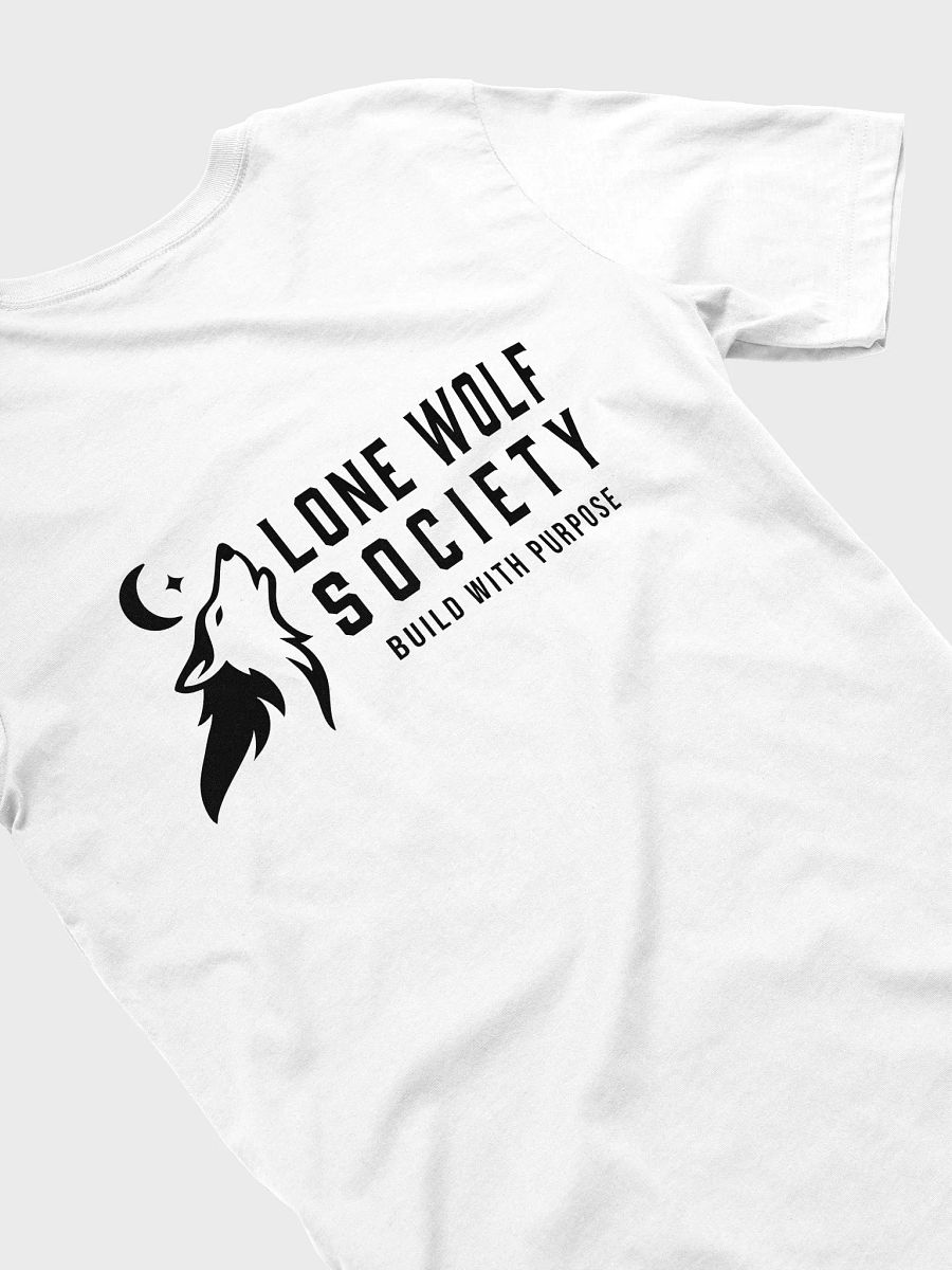 Lone Wolf Society White T-shirt product image (4)