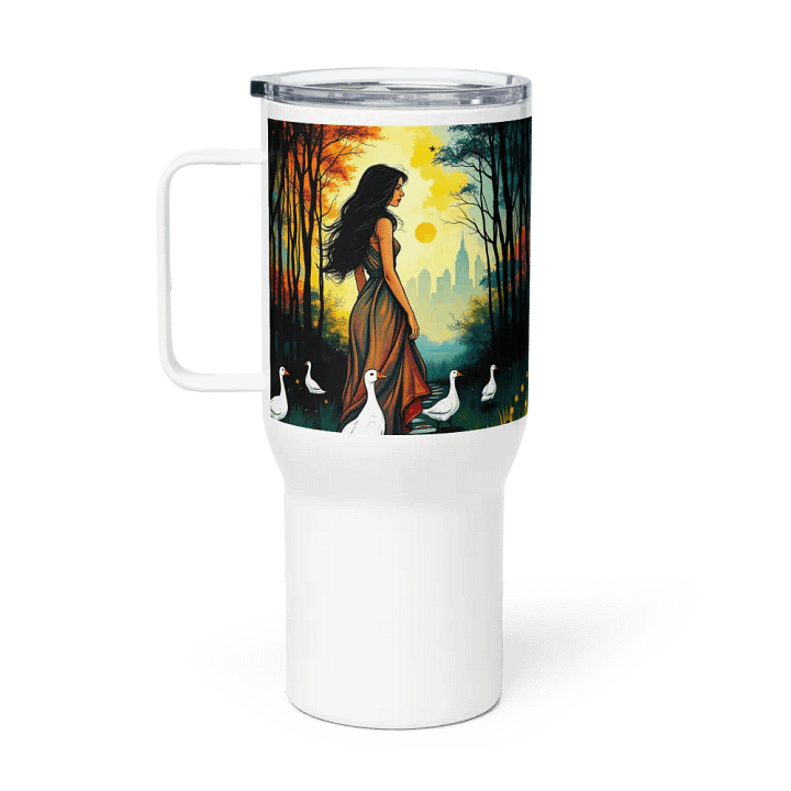 Goose Lady 4 Sunset Serenade Travel Mug product image (1)