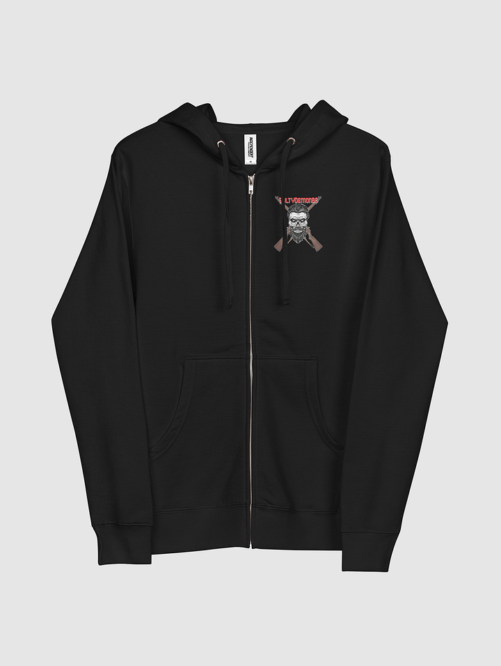 [Saltydemon86] Unisex fleece zip up hoodie product image (2)