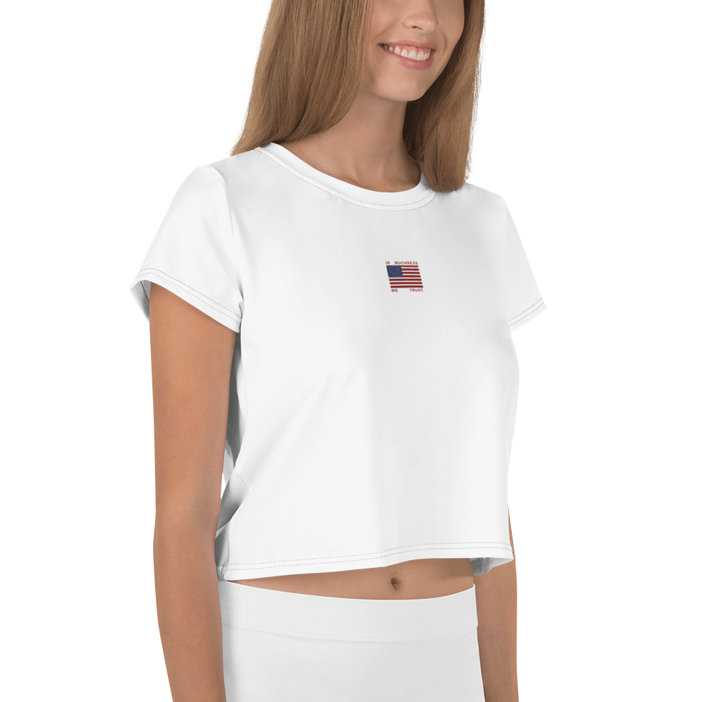 LIMTED EDITION: In Muchness We Trust Crop Top product image (4)