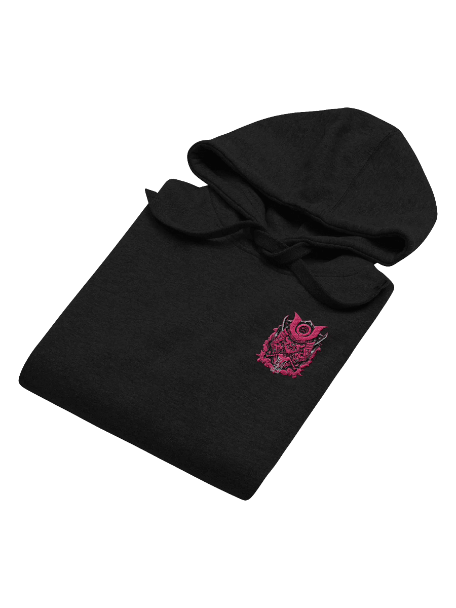 Samurai Helmet Left Embroidered Hoodie product image (4)