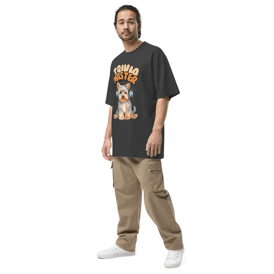 Yorkie Trivia Master Faded T-Shirt product image (4)