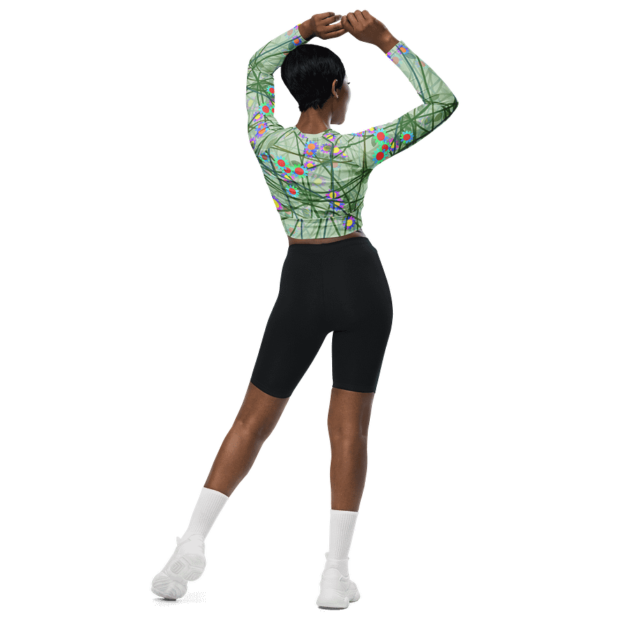 Botanical Harmony Recycled Crop Top product image (4)