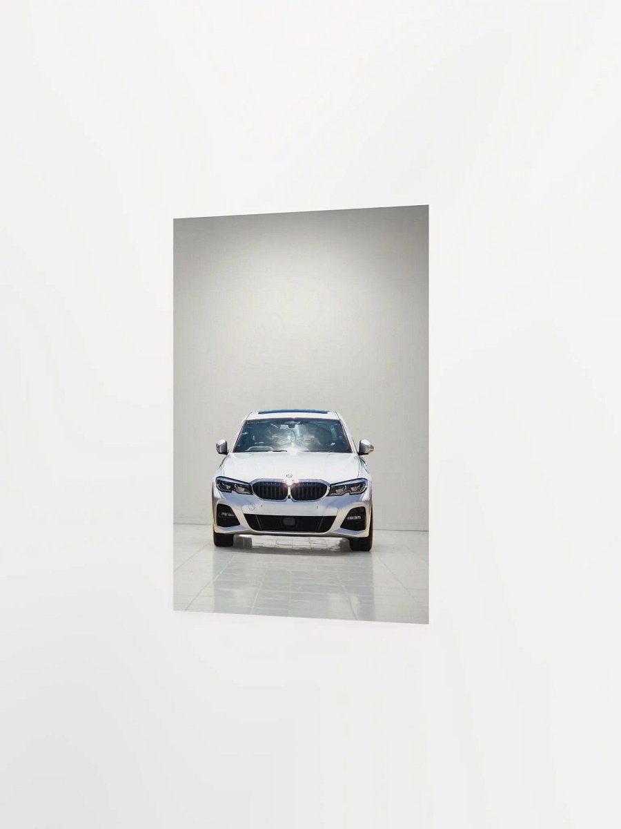 White Car Poster product image (4)
