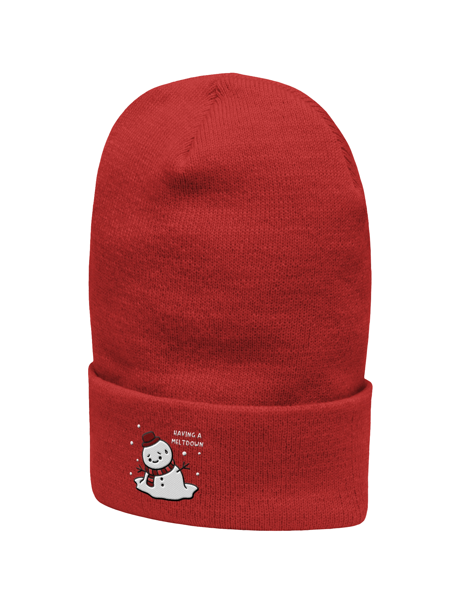 Snowman Meltdown Beanie product image (27)