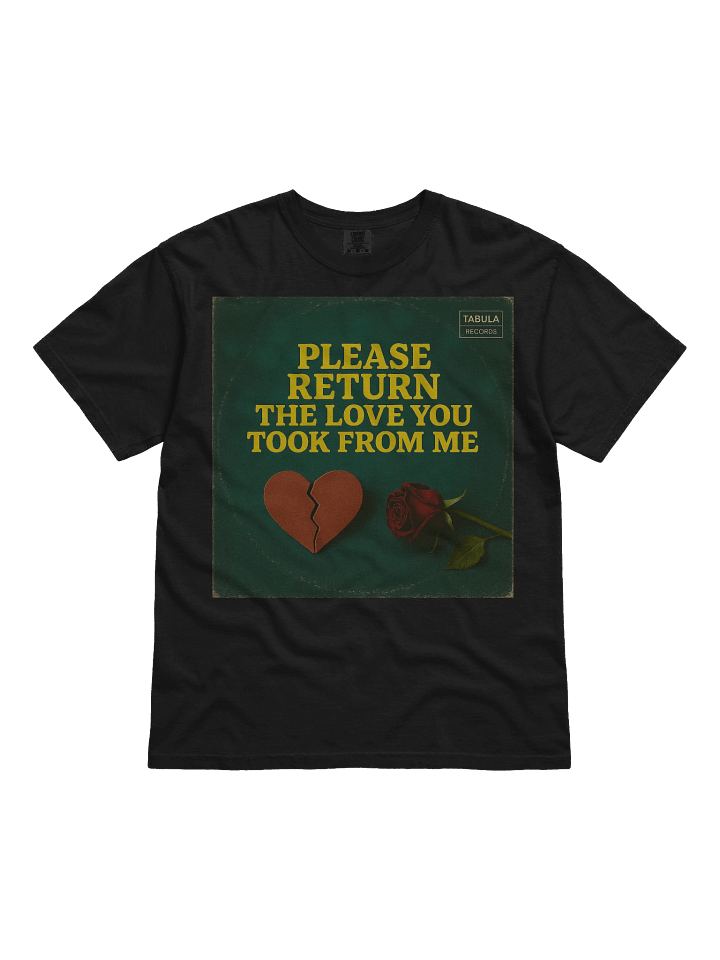 PLEASE RETURN THE LOVE YOU TOOK T-SHIRT product image (1)