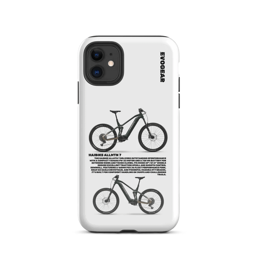White Haibike AllMTN 7 iPhone Case product image (47)