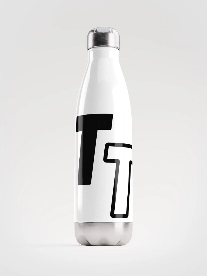 Trendy Stainless Steel Water Bottle - White product image (2)