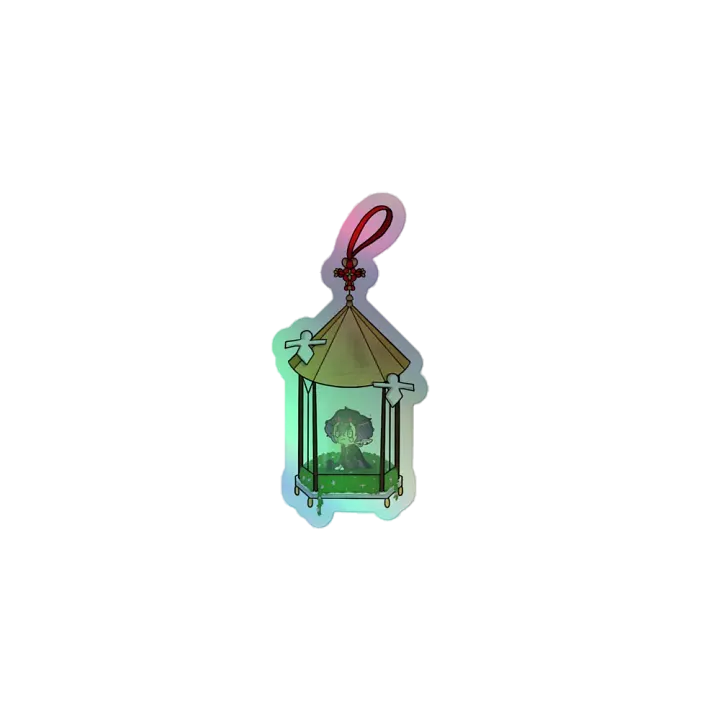 Trapped In A Lantern Oni Sticker product image (1)
