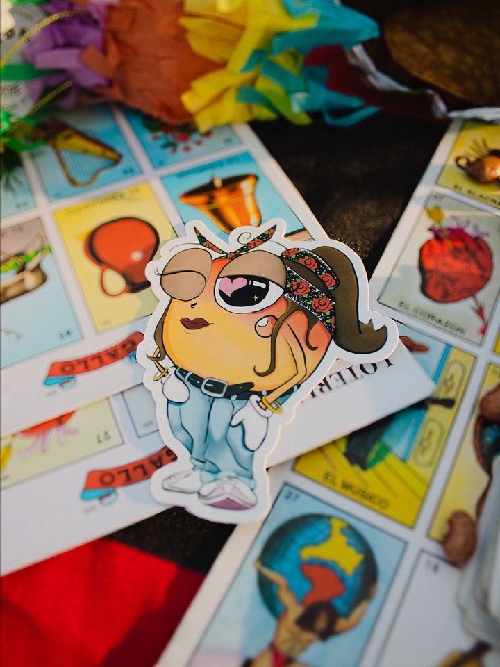 Peach Ring Gummy Sticker product image (1)