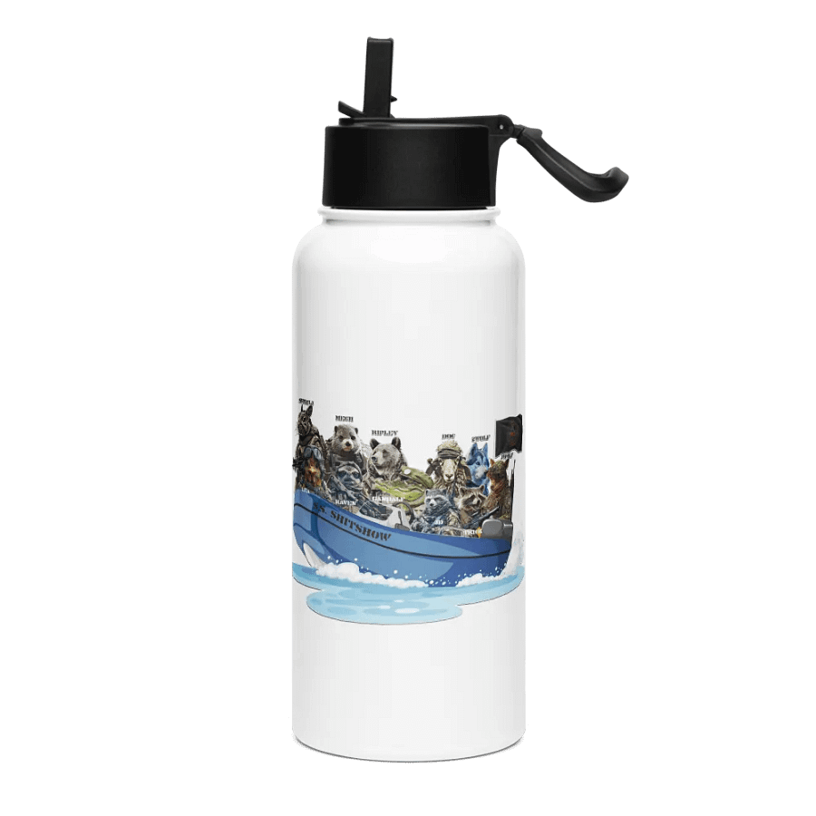 Shenanigators Crossing - Water Bottle w/Straw product image (3)
