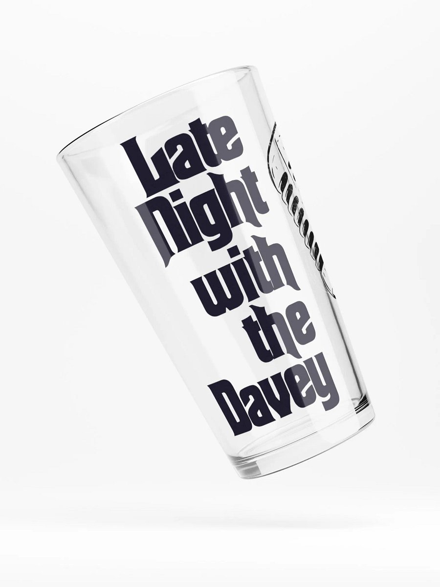 Late Night Pint Glass product image (1)