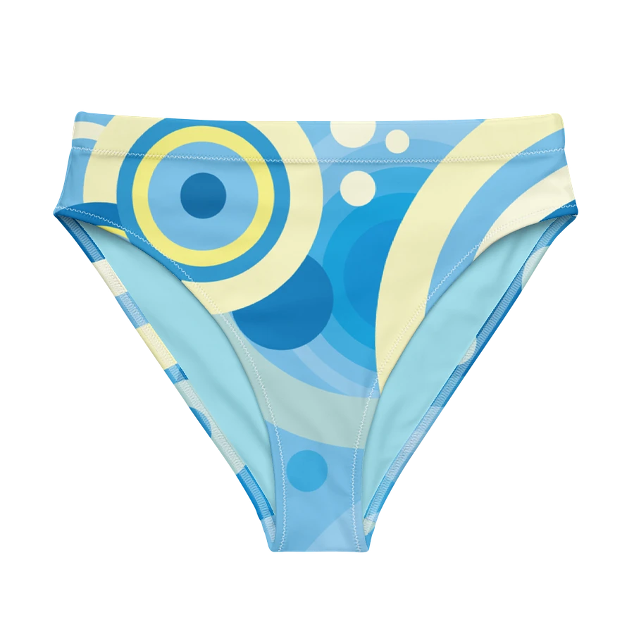 Ripple Effect Recycled High-Waisted Bikini Bottoms product image (5)