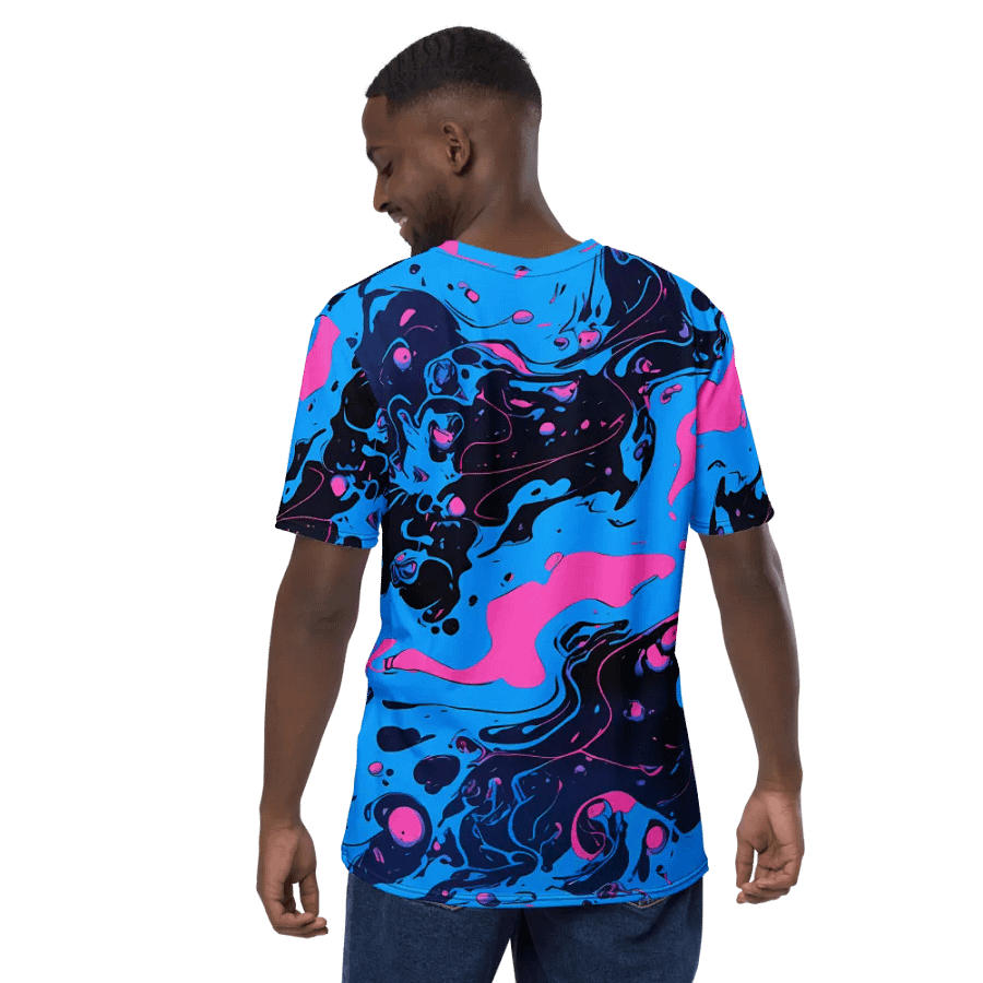 Vibrant Marbled Men's T-Shirt product image (12)
