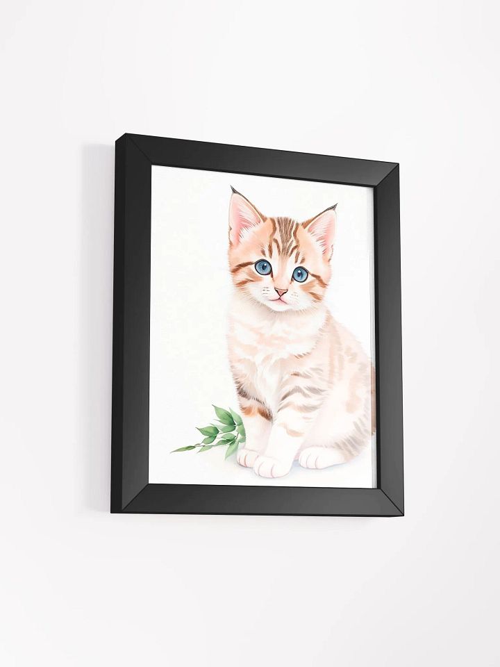Cute Cat Framed product image (2)