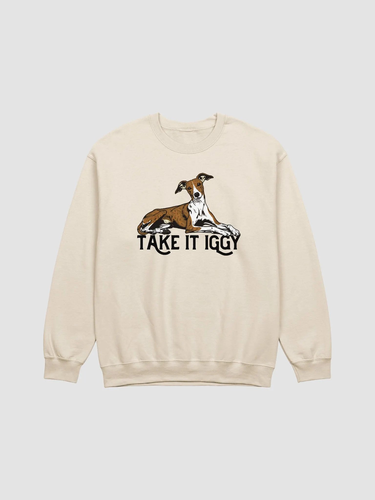 Take It Iggy Sweatshirt of an Italian Greyhound(Brindle) | Funny Shirt for Iggy Paw-rents product image (20)