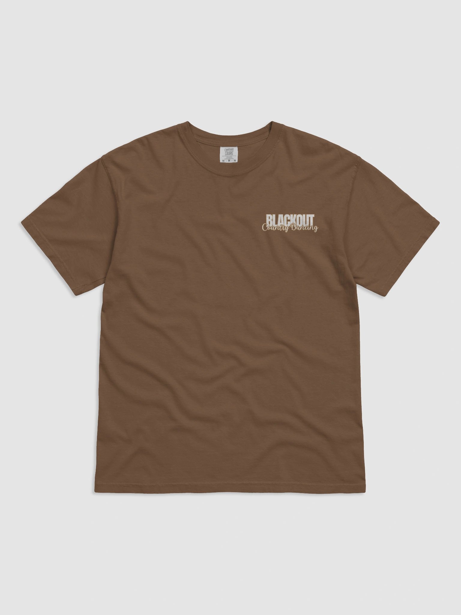 Brown Blackout OG Shirt product image (1)
