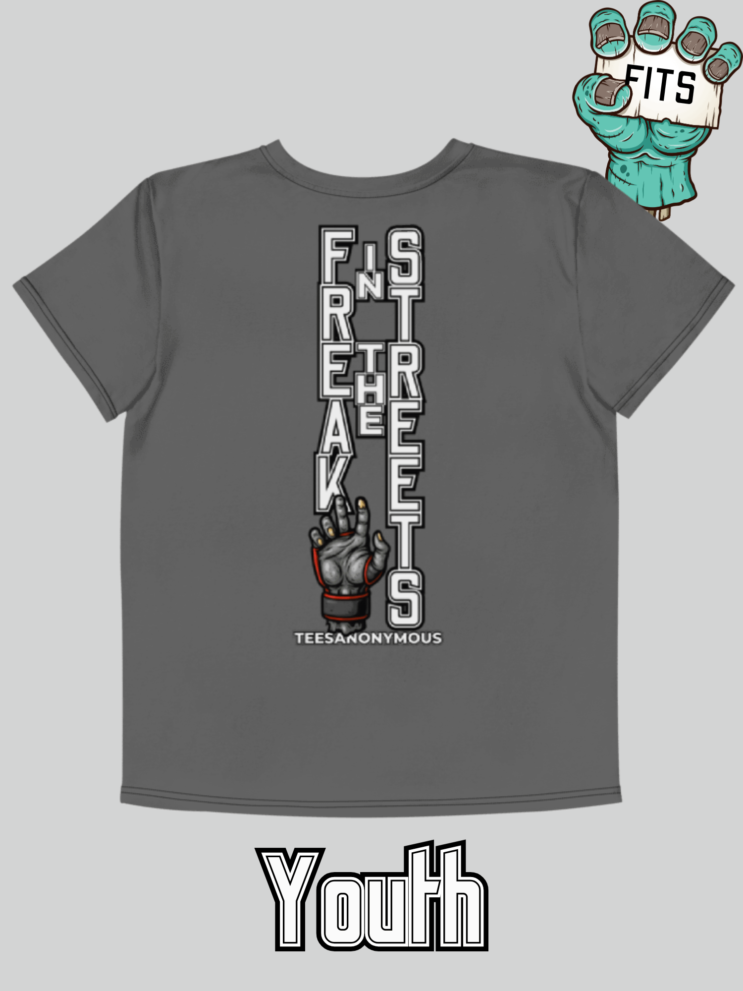 Youth Graphic Tee - Freak in the Streets V19 product image (2)