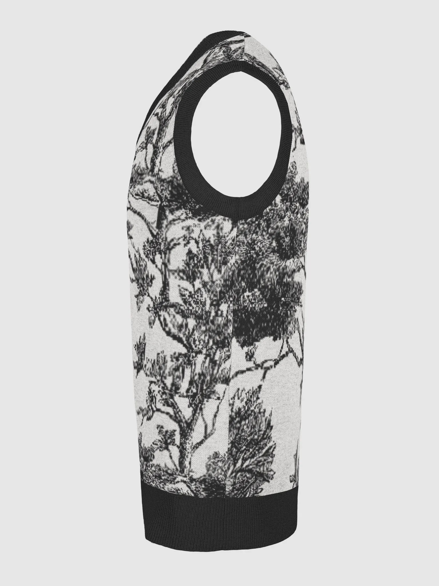 Blossom Knitted V-Neck Vest product image (4)