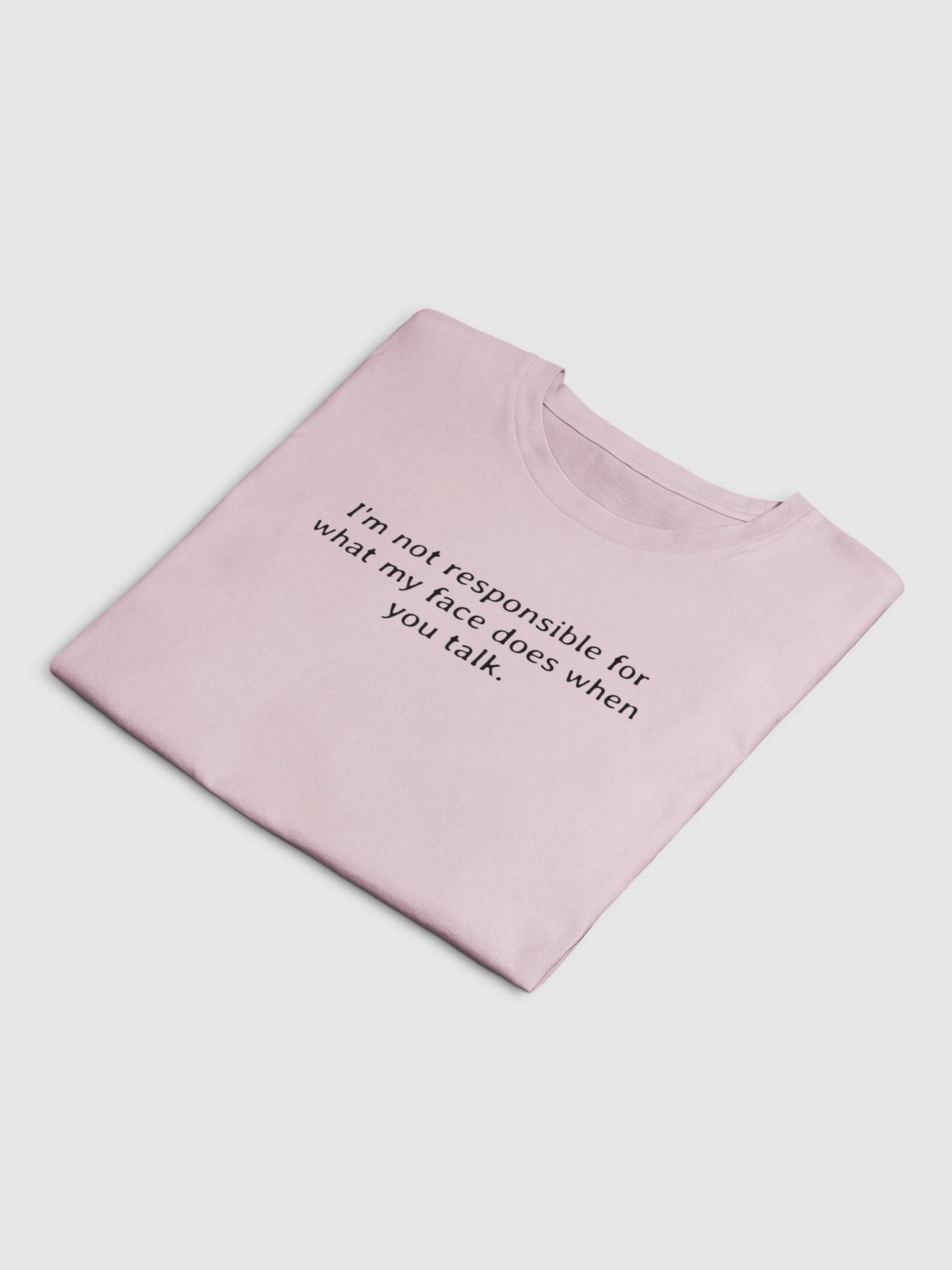 Sarcastic Quote Y2K Crop Baby Tee - "Not Responsible For My Face" Retro T-Shirt product image (20)
