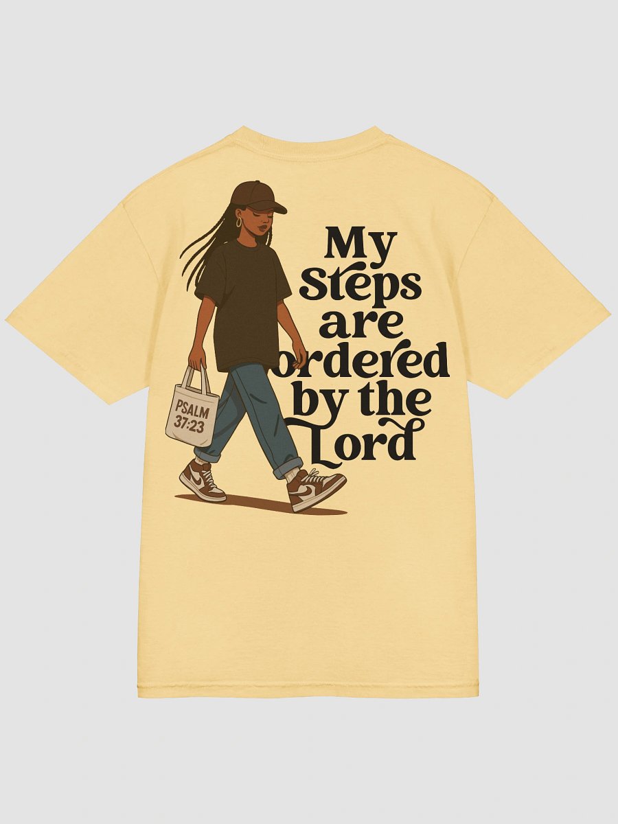 My Steps Are Ordered by the Lord Heavyweight Tee product image (4)