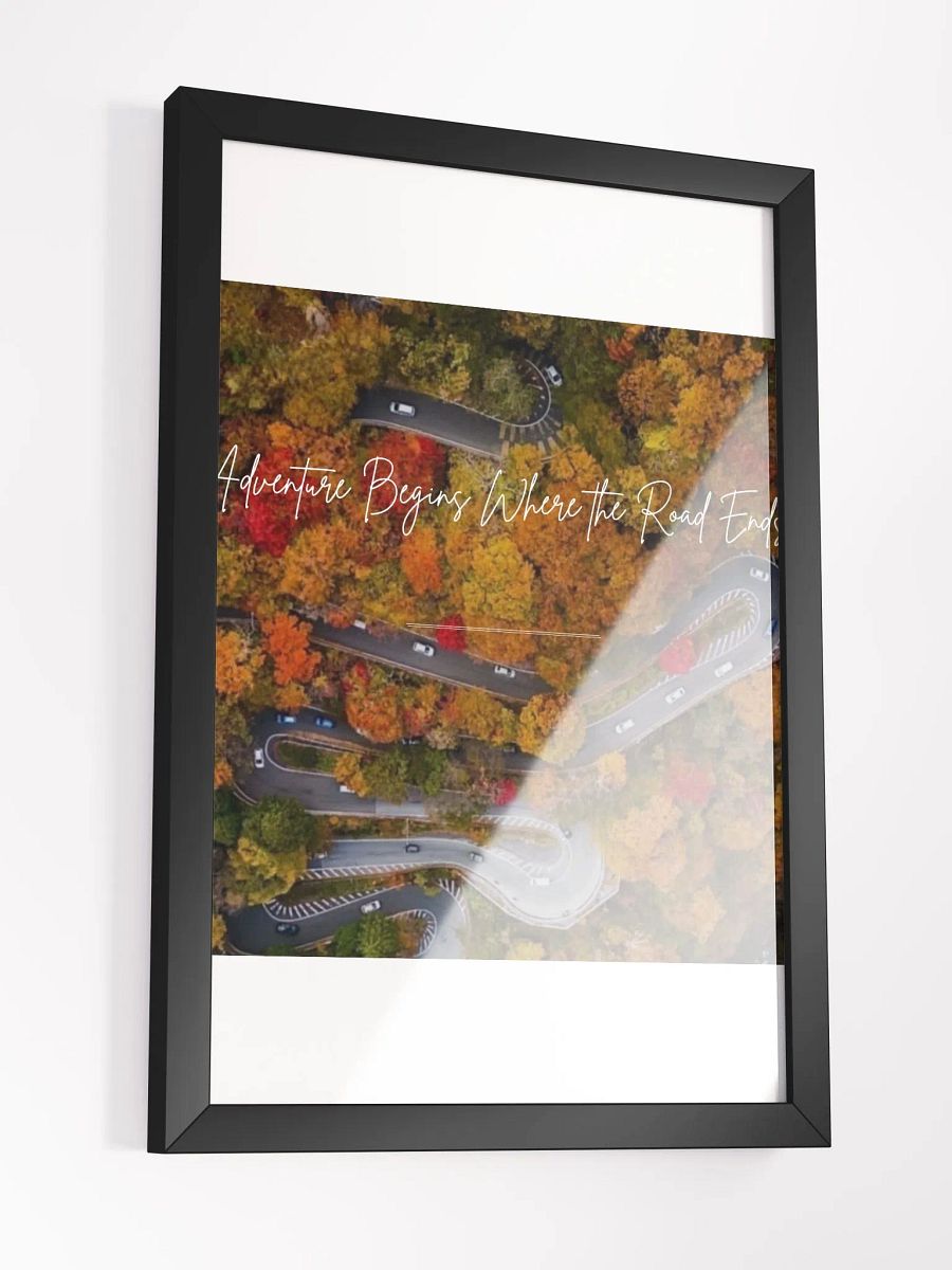 Colorful Forest Framed High-Quality Matte Poster (in) product image (3)