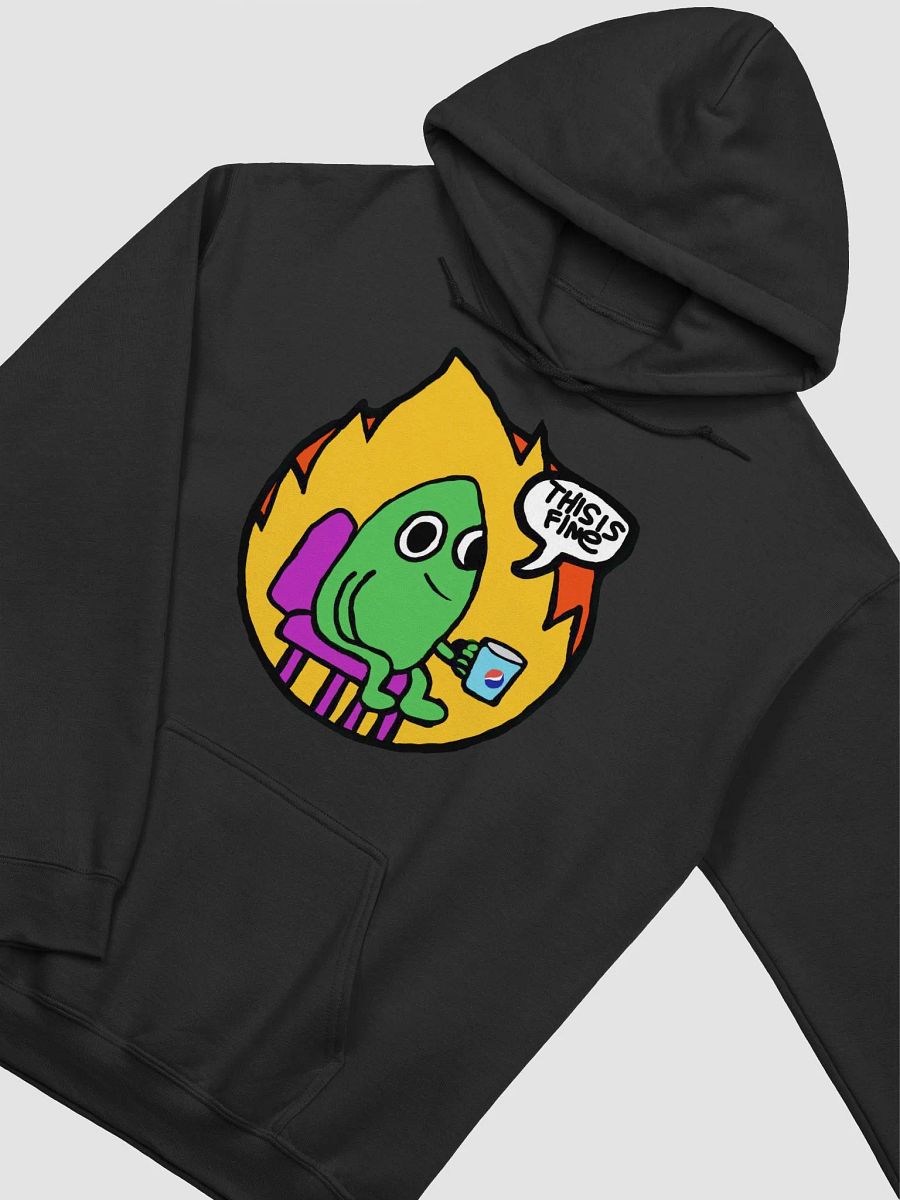 THIS IS FINE HOODIE product image (2)