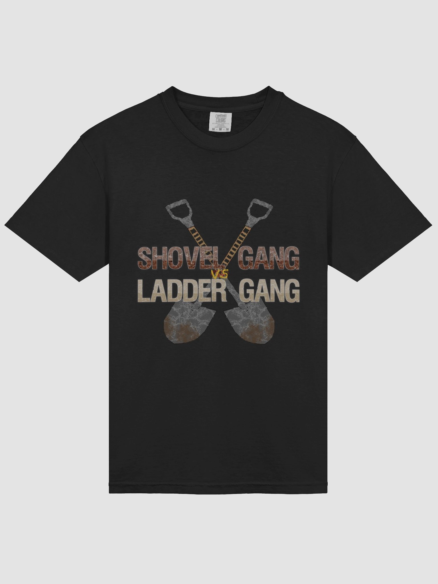 Shovel Vs Ladder Gang T-Shirt product image (3)