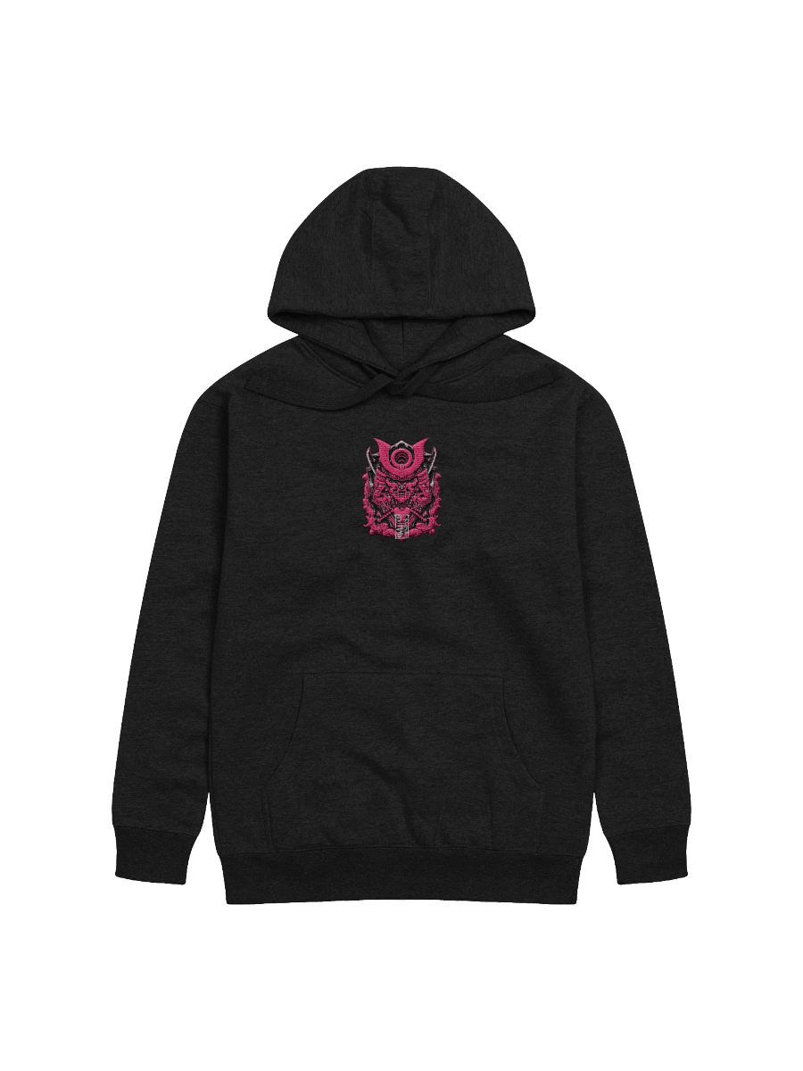 Samurai Helmet Center Embroidered Hoodie product image (1)