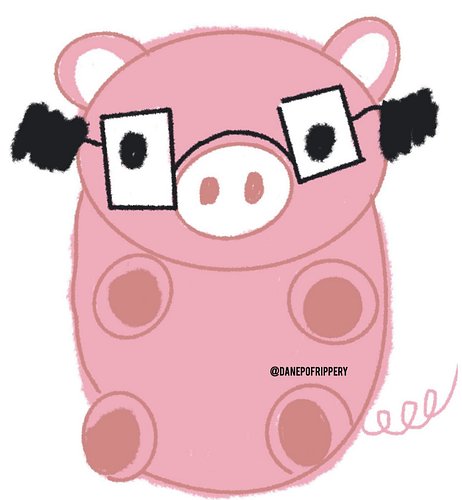 First time I’ve made art for a fanfic. If u don’t want to read it, when Frank dies Charlie gets a pig stuffed animal he calls...