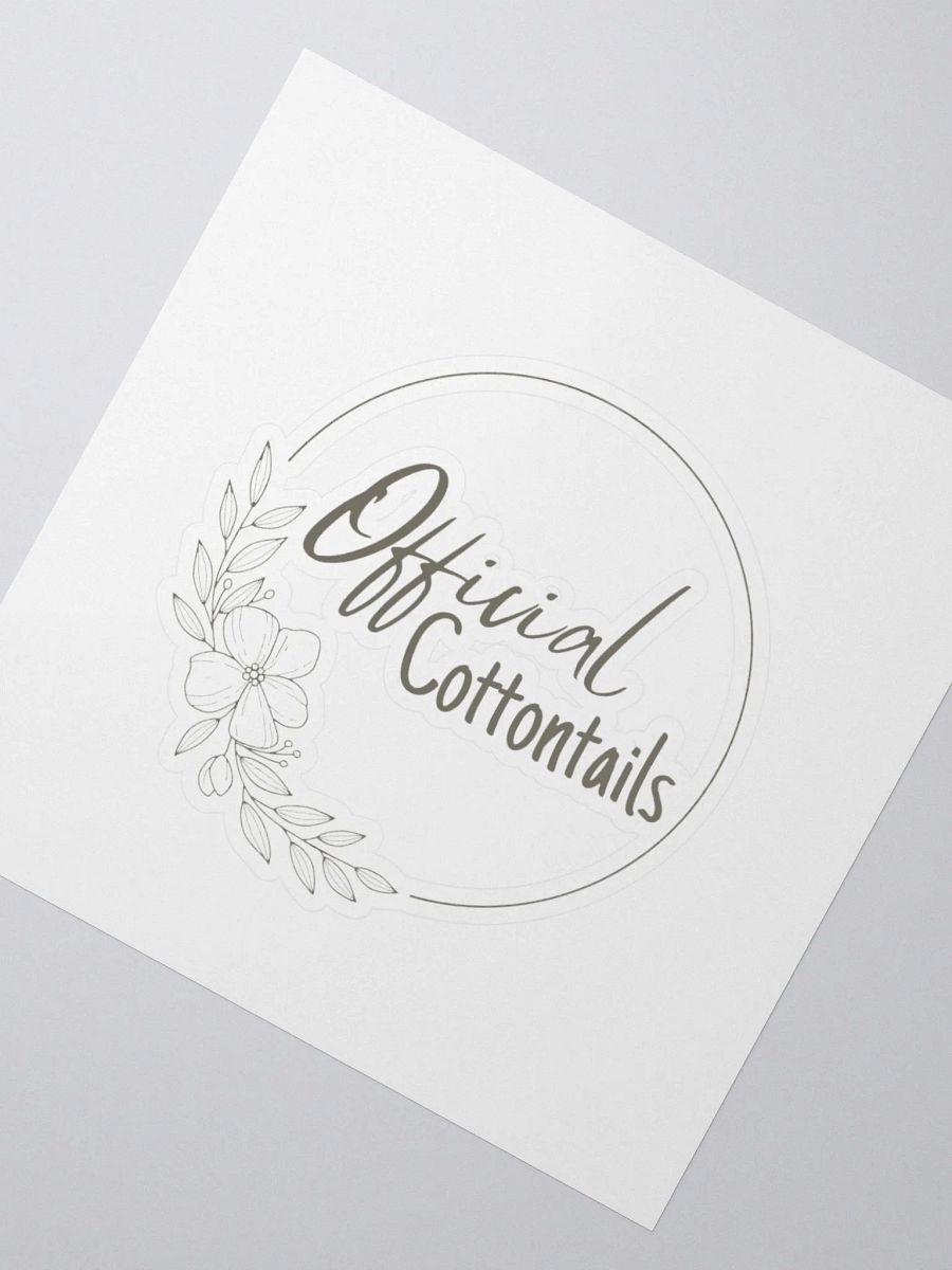 Official Cottontail Sticker product image (2)