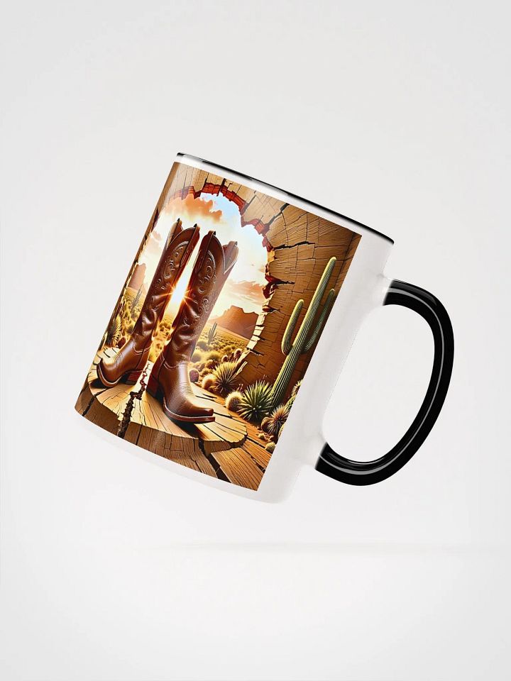 Desert Sunset Cowboy Boots Mug product image (15)