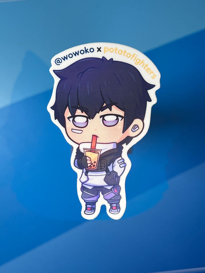 WoWoKo x Potato Fighters - Iso - Sticker product image (2)
