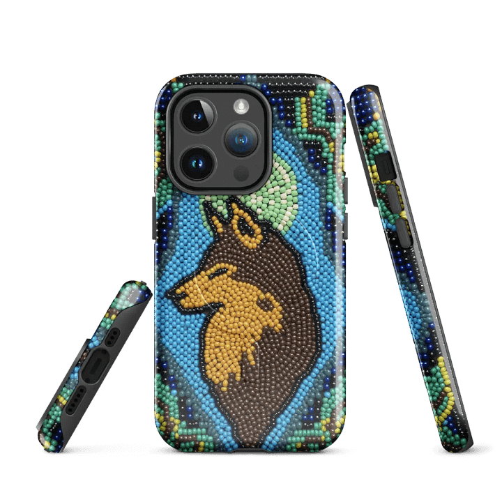 Spirit of the Wolf Beaded iPhone® Tough Case product image (3)
