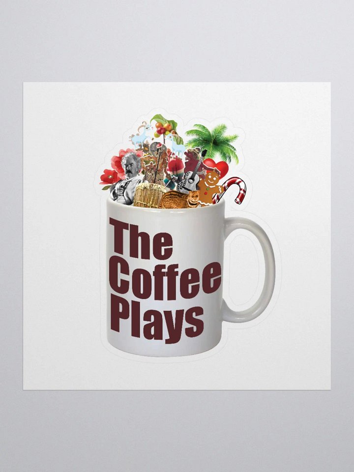 The Coffee Plays Sticker product image (1)