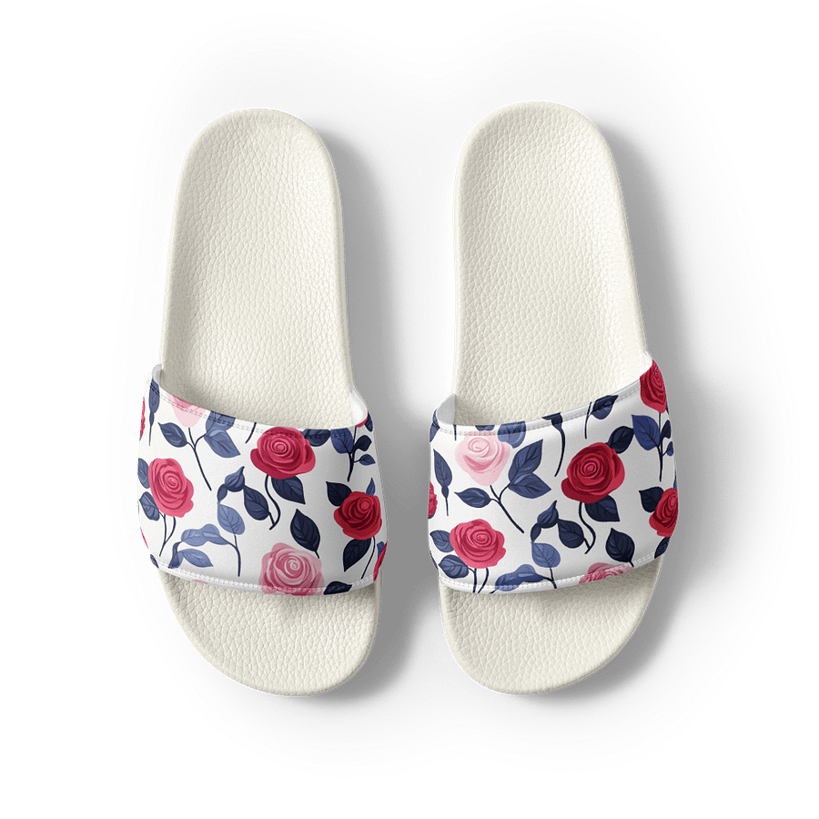 Roses All Day Women's Slides product image (3)